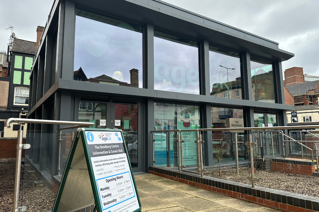 Bradbury Centre Front Entrance